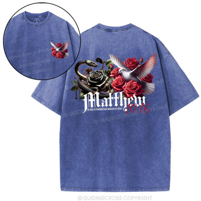 Mathew :1016 Christian Washed T-Shirt