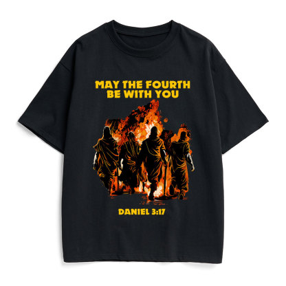 May The Fourth Be With You Christian Heavy Cotton T-Shirt