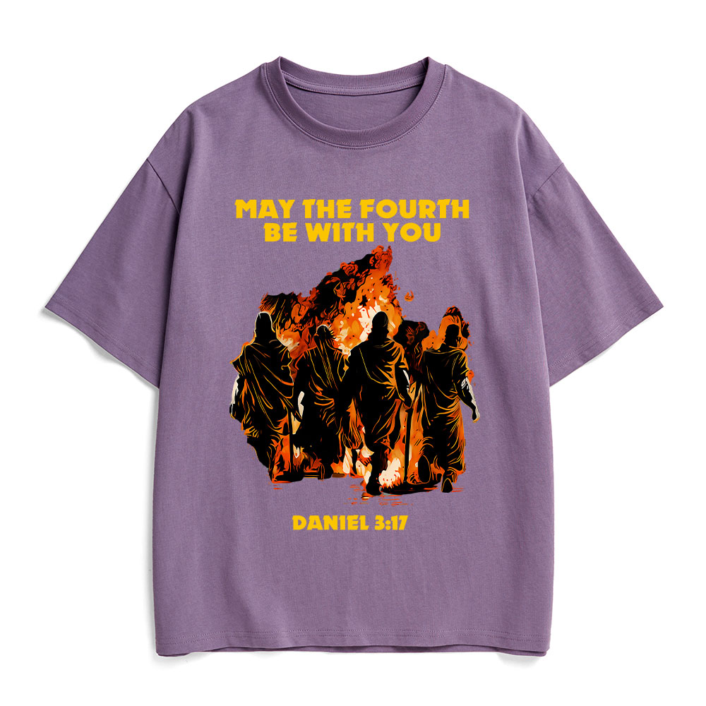 May The Fourth Be With You Christian Heavy Cotton T-Shirt