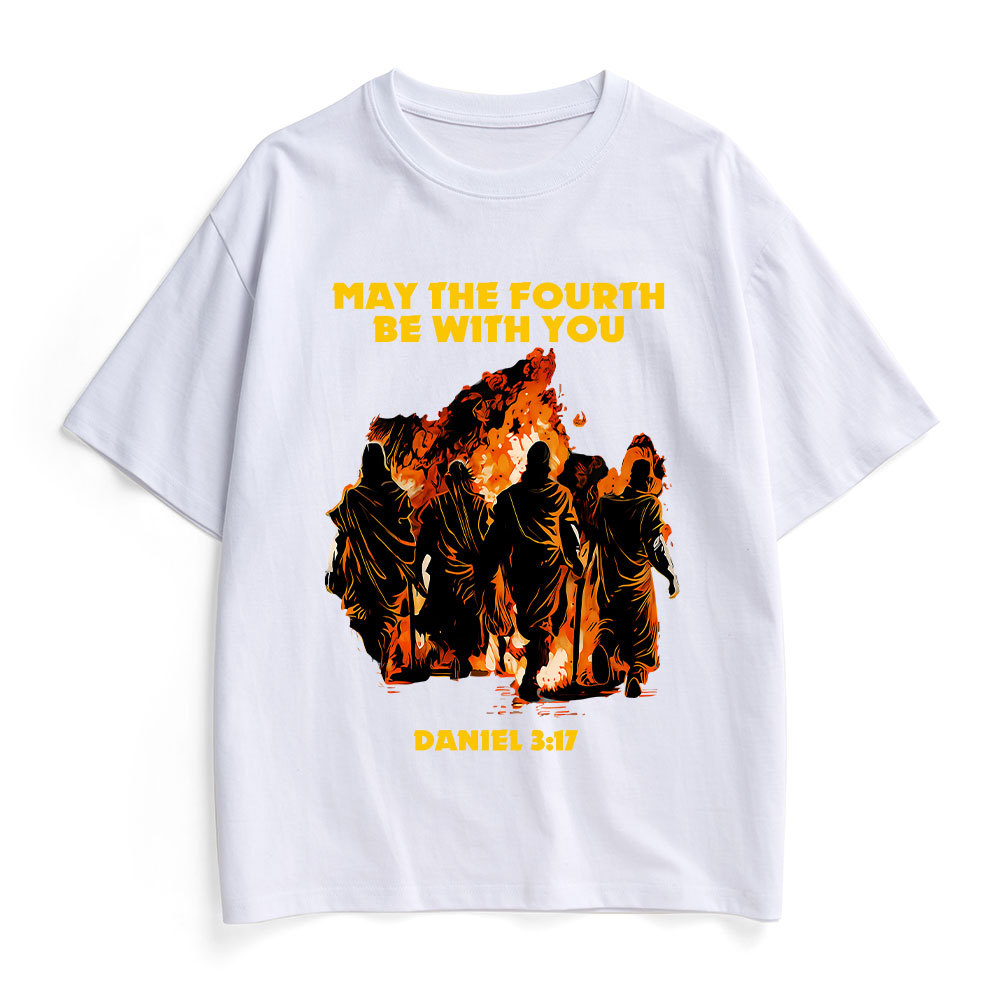 May The Fourth Be With You Christian Heavy Cotton T-Shirt