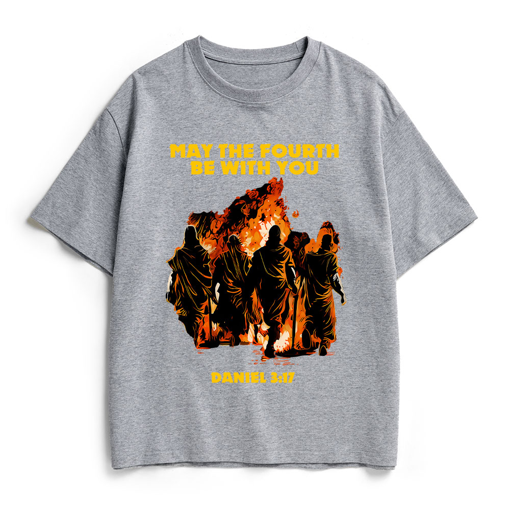 May The Fourth Be With You Christian Heavy Cotton T-Shirt