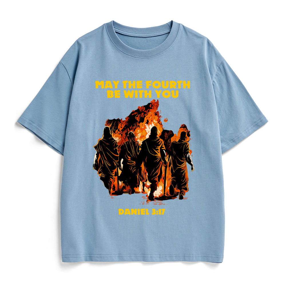 May The Fourth Be With You Christian Heavy Cotton T-Shirt