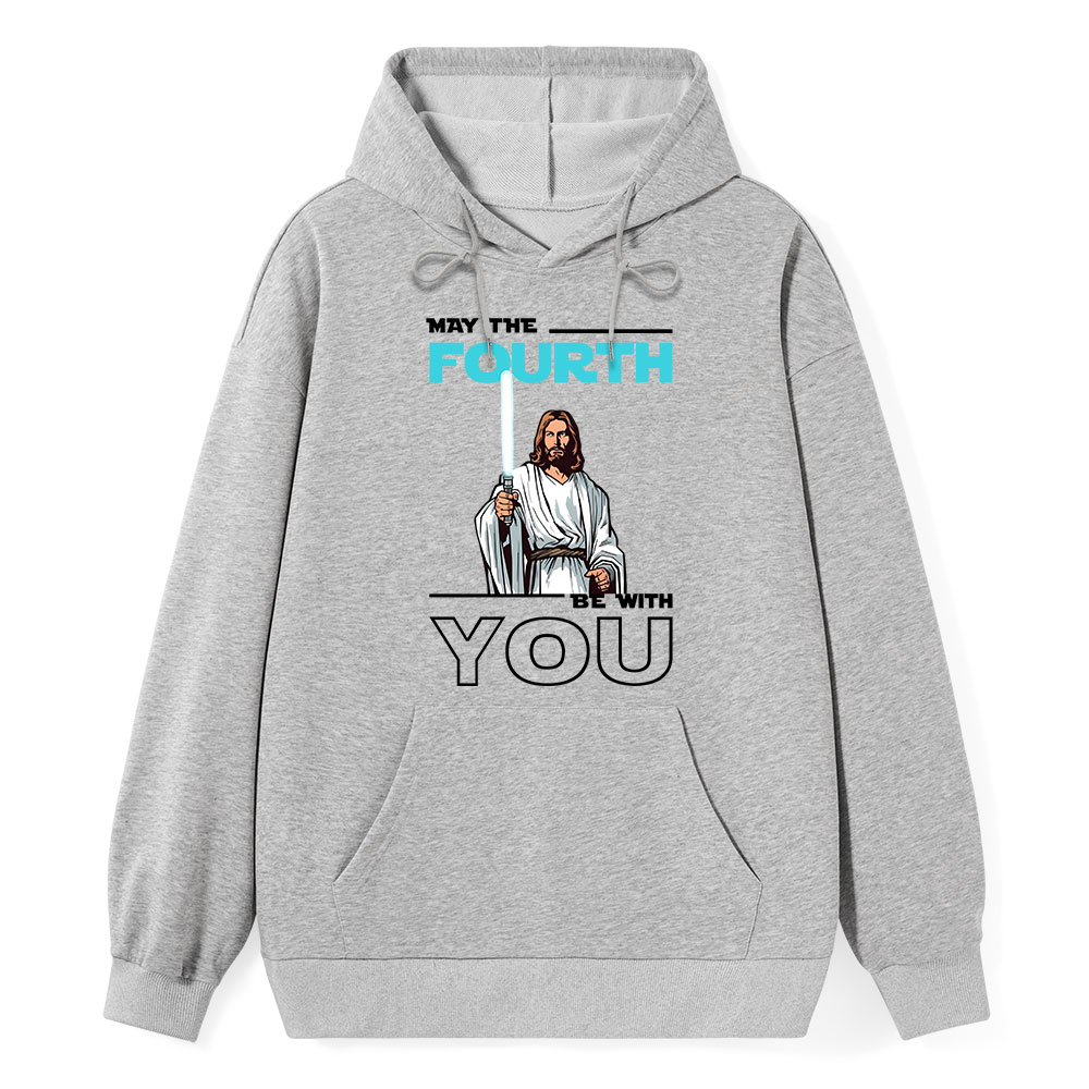 May The Fourth Be With You Christian Hoodie Sale - GuidingCross