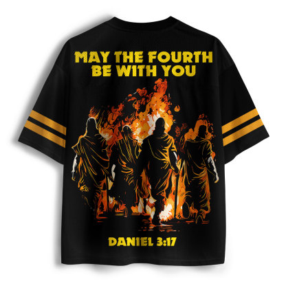 May The Fourth Be With You Christian Mesh Jersey