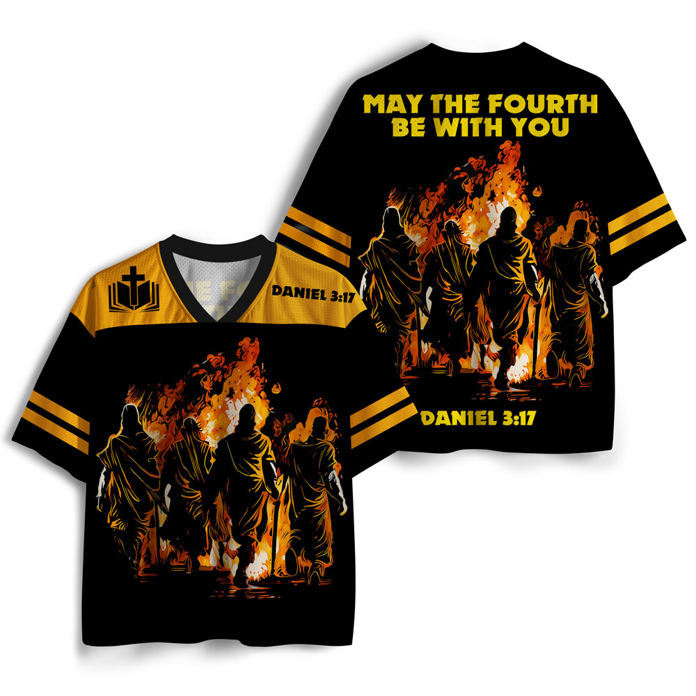 May The Fourth Be With You Christian Mesh Jersey