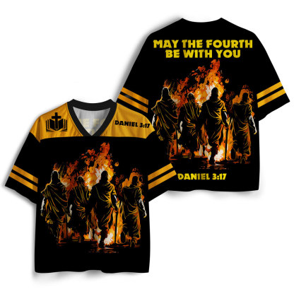 May The Fourth Be With You Christian Mesh Jersey