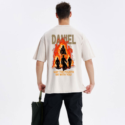 May The Fourth Be With You Christian Washed T-Shirt