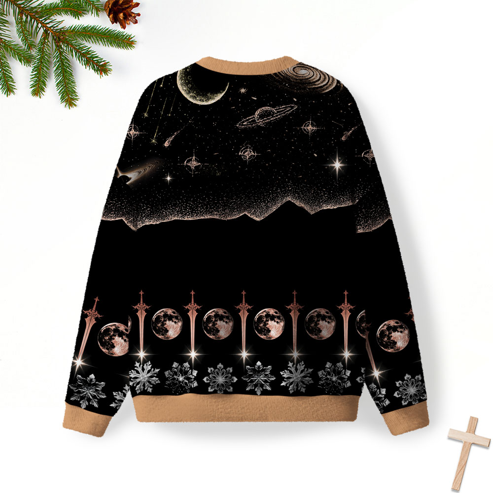 May The Lord Be With You Christian Lightweight Sweater