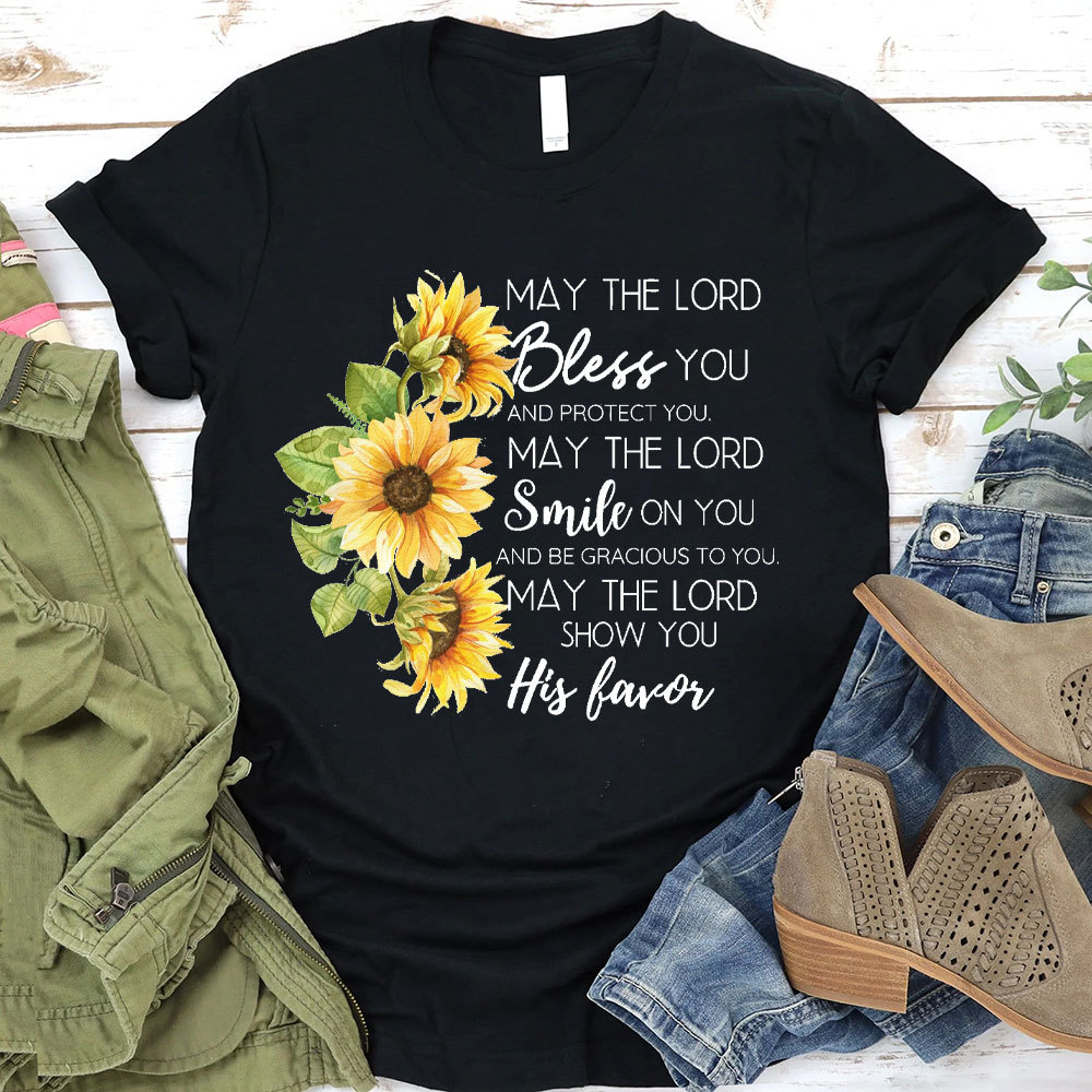 May The Lord Bless You And Protected You Christian T-Shirt