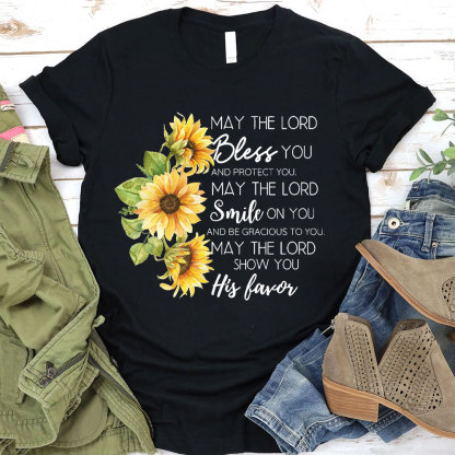 May The Lord Bless You And Protected You Christian T-Shirt