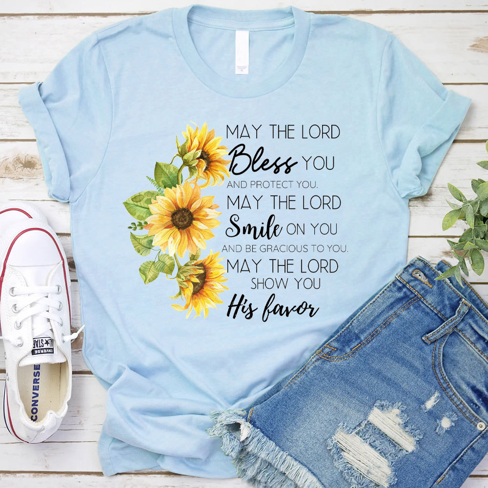 May The Lord Bless You And Protected You Christian T-Shirt