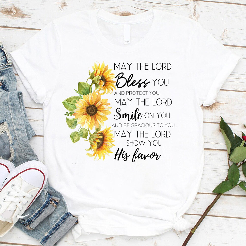 May The Lord Bless You And Protected You Christian T-Shirt