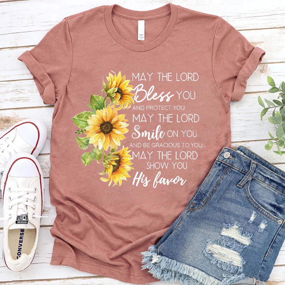 May The Lord Bless You And Protected You Christian T-Shirt