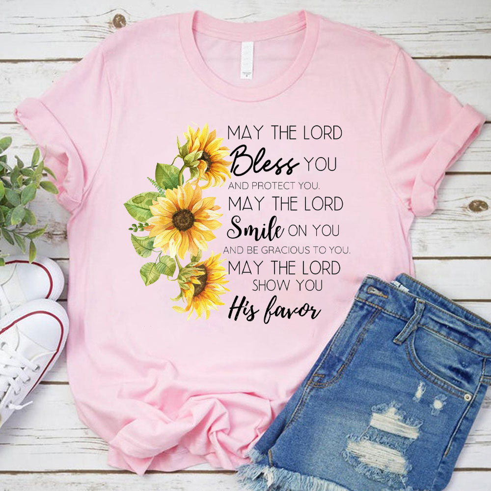May The Lord Bless You And Protected You Christian T-Shirt
