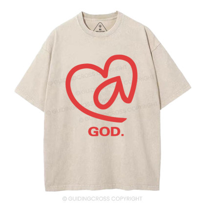Meet God Christian Washed T-Shirt