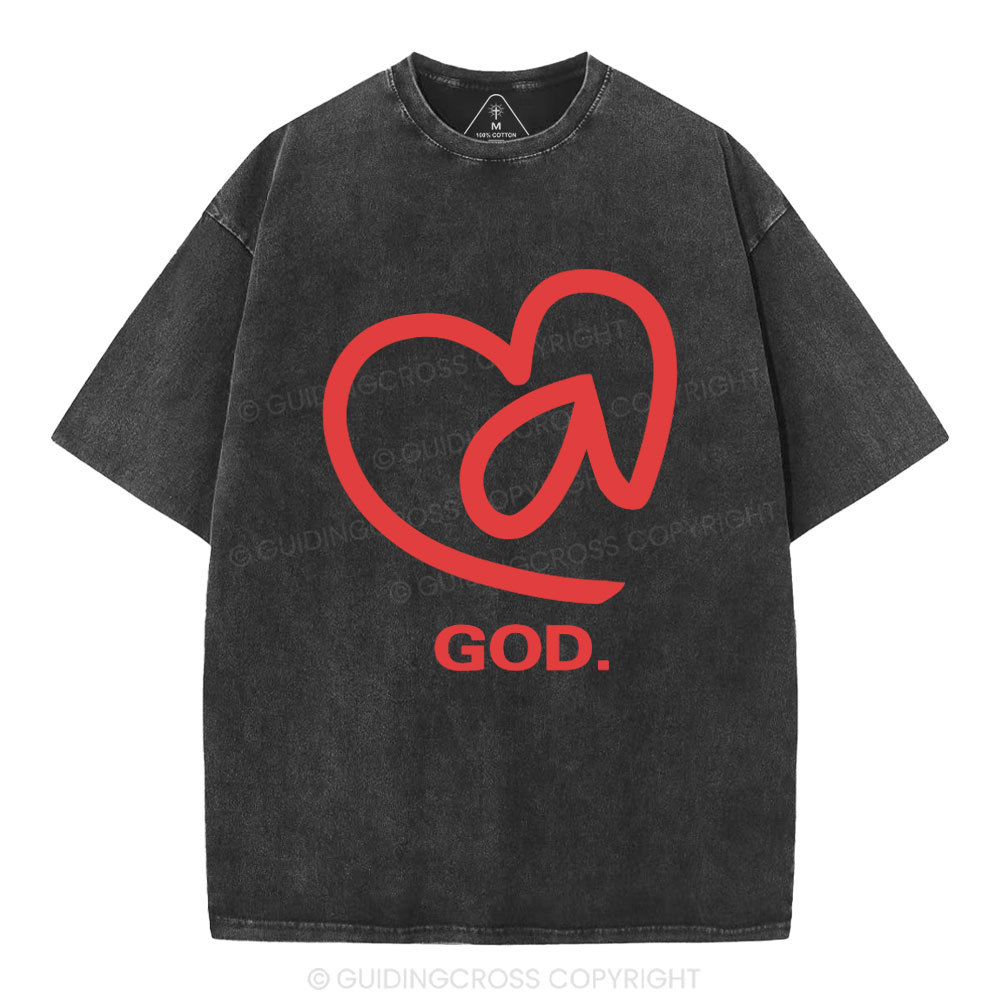 Meet God Christian Washed T-Shirt