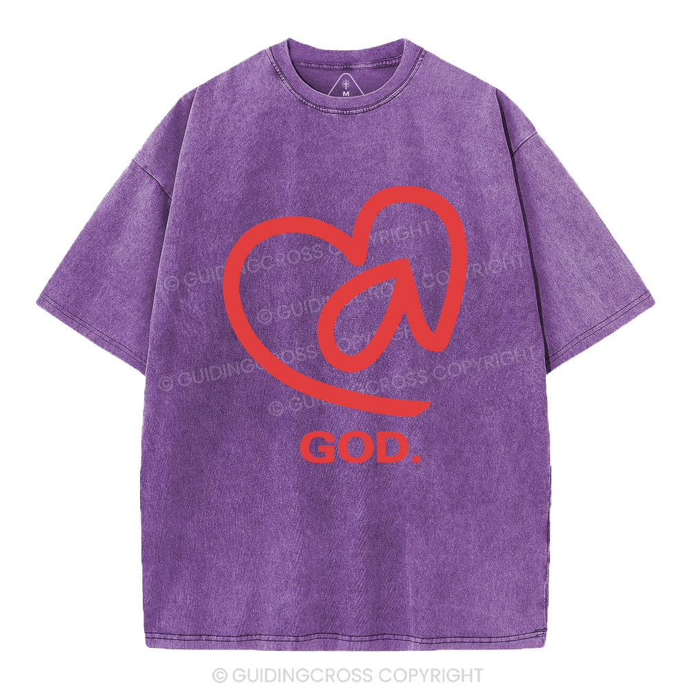 Meet God Christian Washed T-Shirt