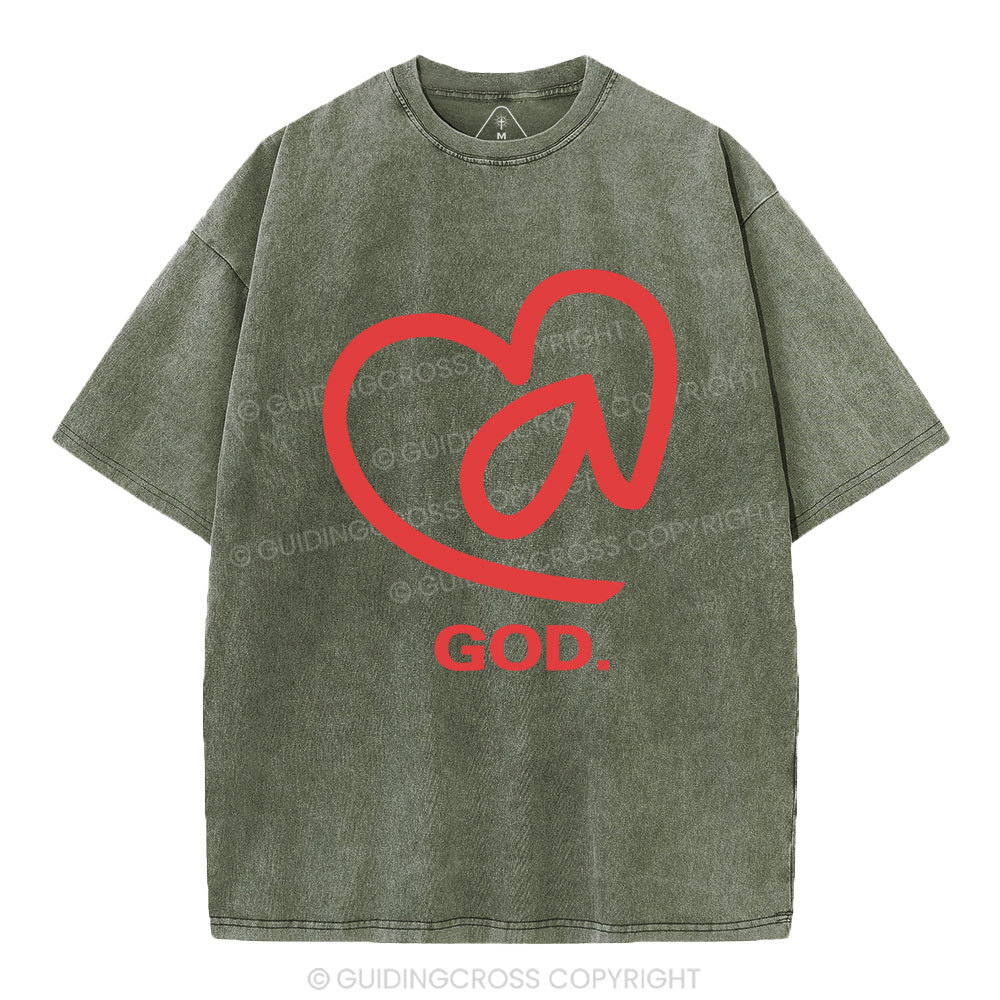 Meet God Christian Washed T-Shirt