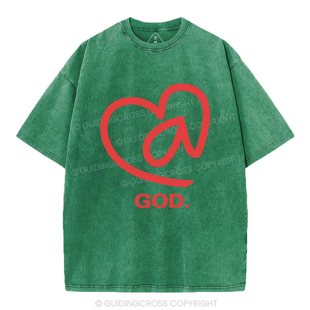 Meet God Christian Washed T-Shirt