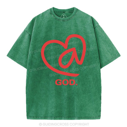 Meet God Christian Washed T-Shirt