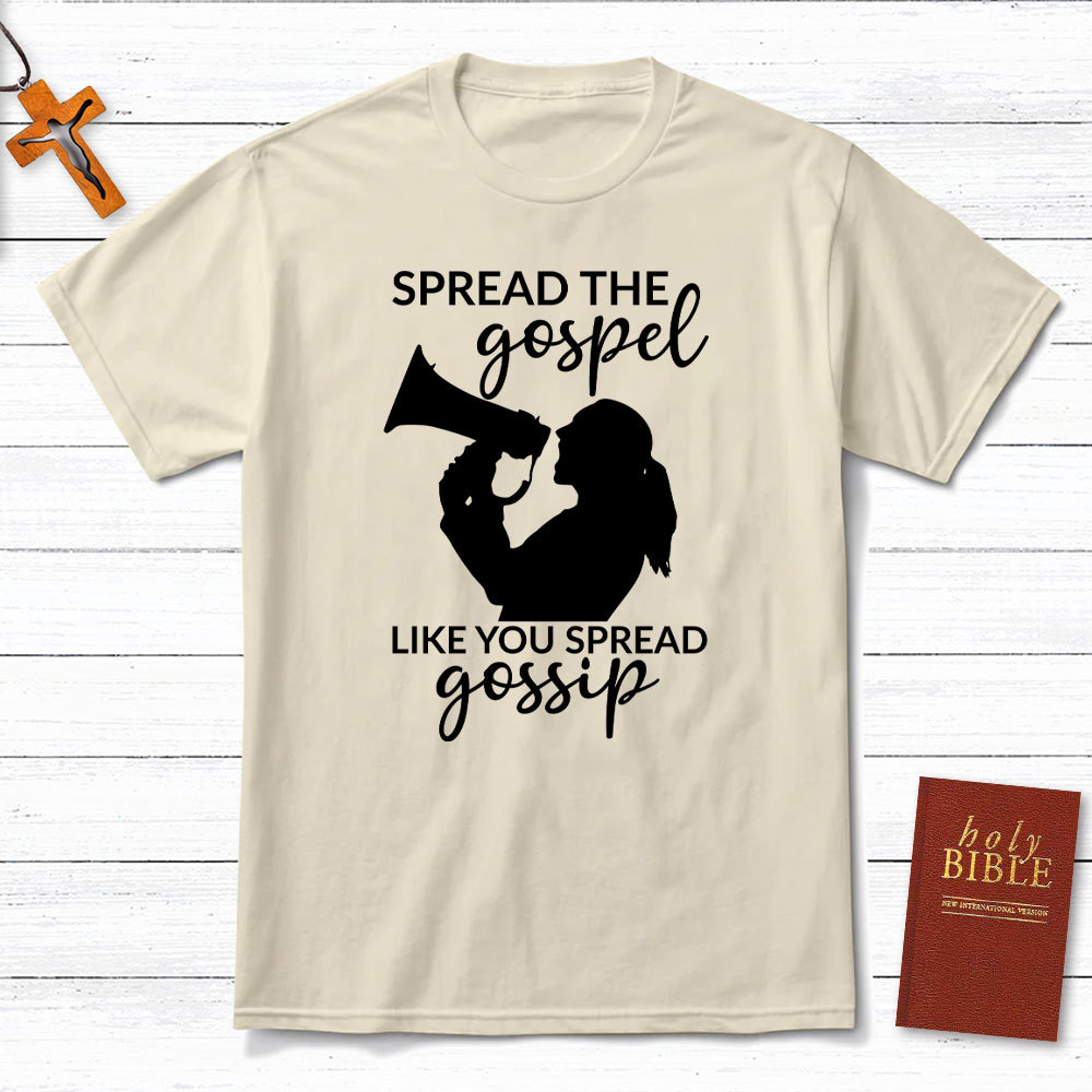 Megaphone Spread Gospel Christian T-Shirt