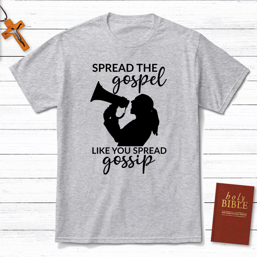 Megaphone Spread Gospel Christian T-Shirt
