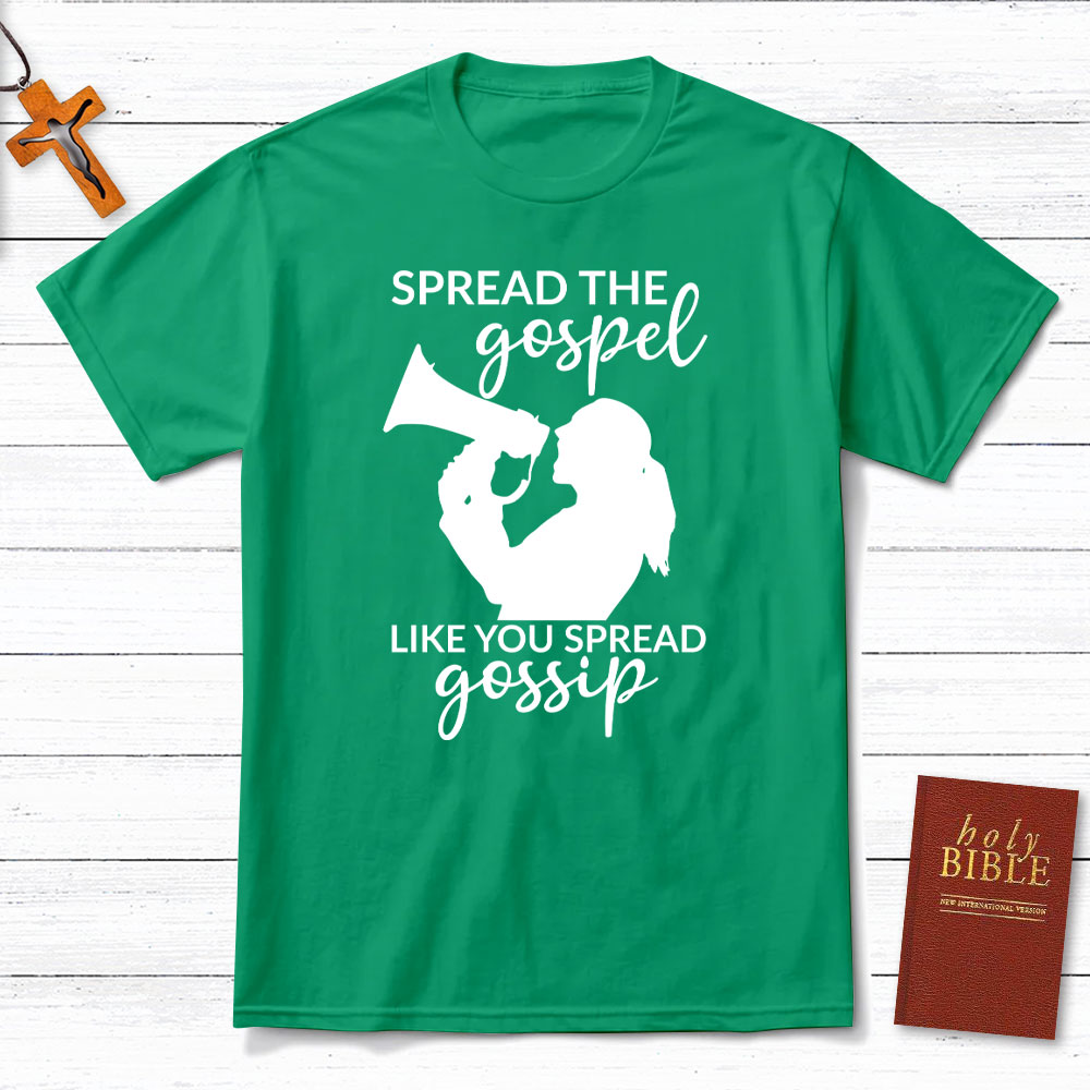 Megaphone Spread Gospel Christian T-Shirt