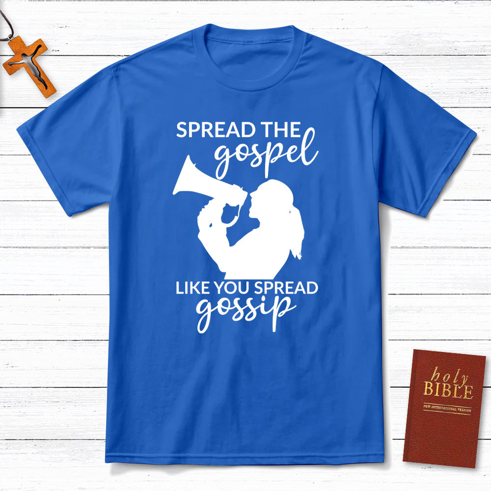 Megaphone Spread Gospel Christian T-Shirt