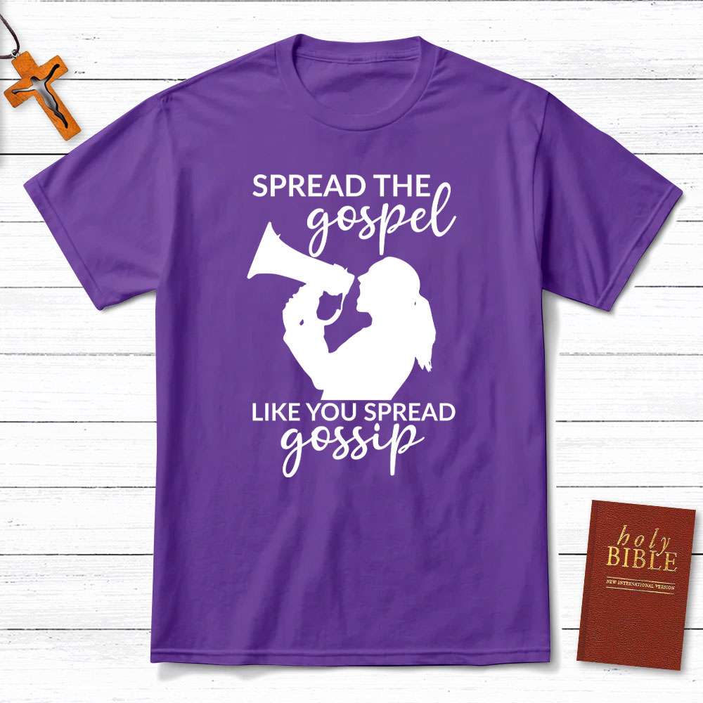 Megaphone Spread Gospel Christian T-Shirt