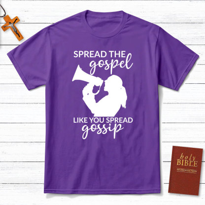 Megaphone Spread Gospel Christian T-Shirt