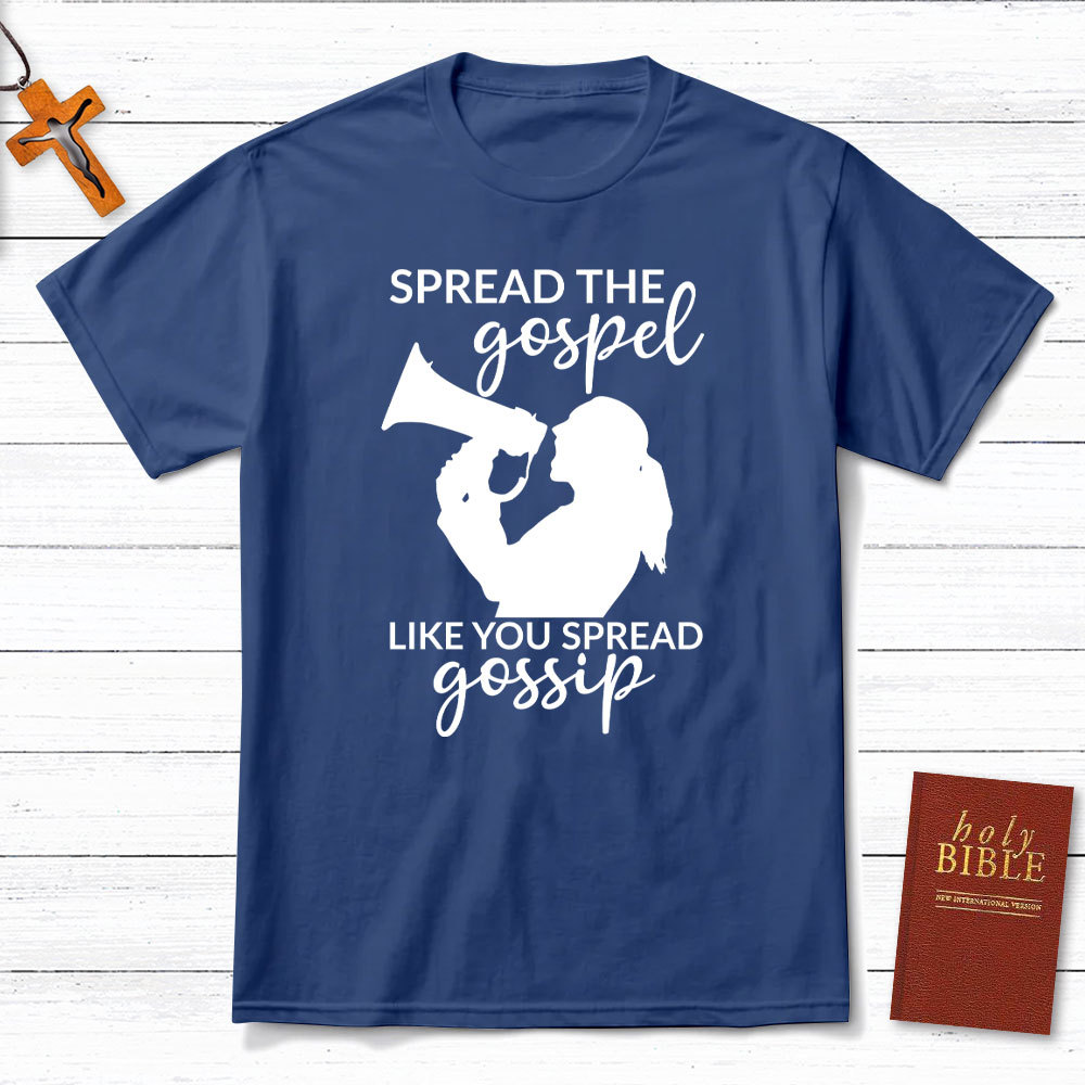 Megaphone Spread Gospel Christian T-Shirt