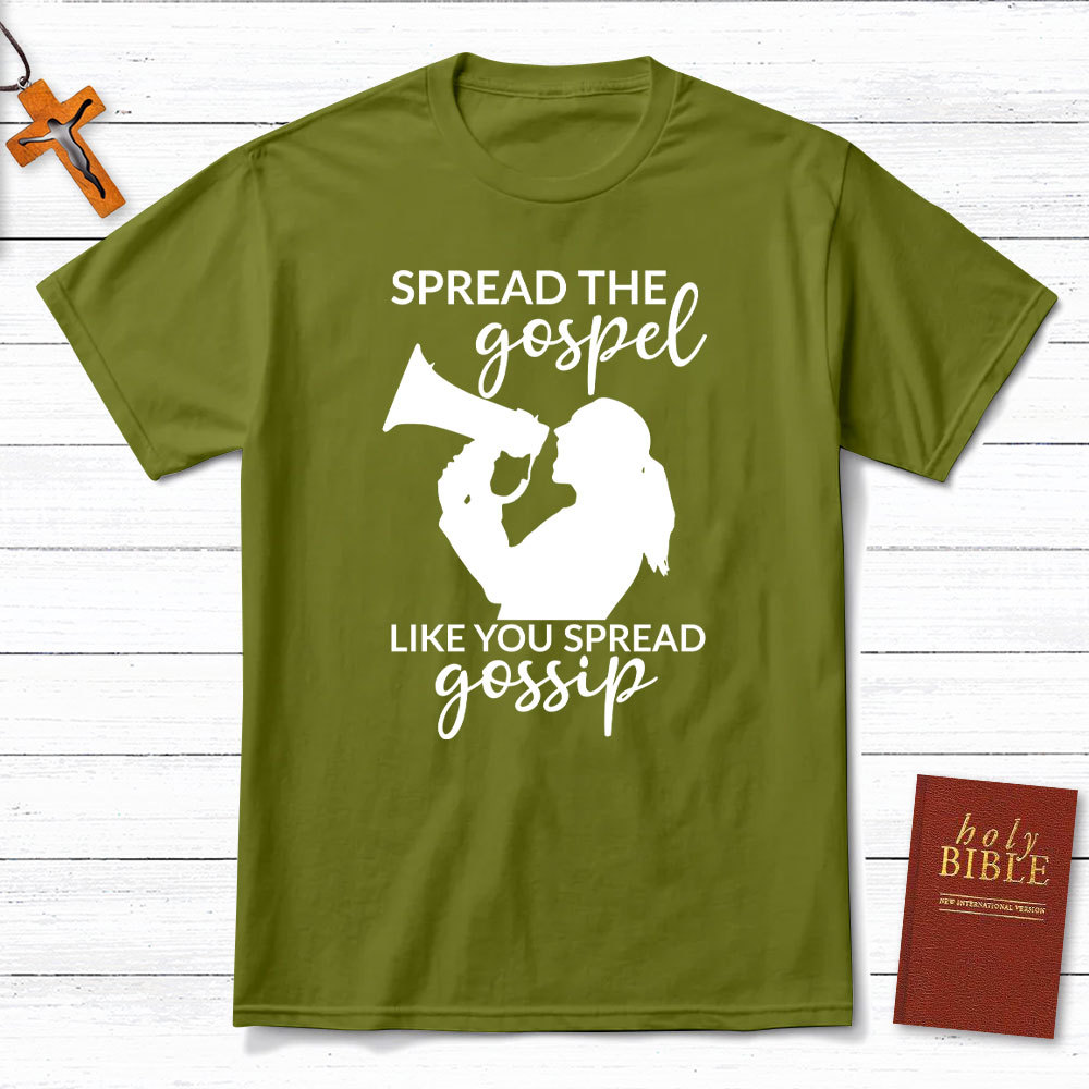 Megaphone Spread Gospel Christian T-Shirt
