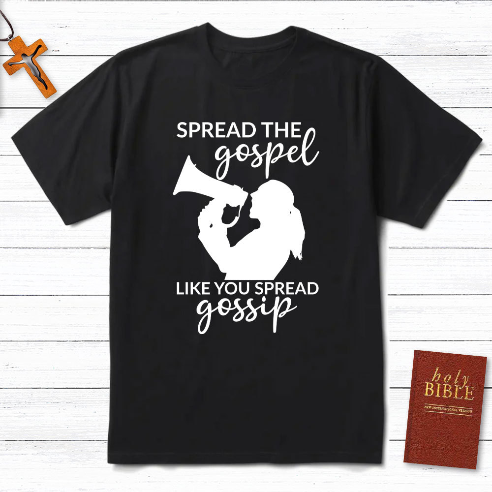 Megaphone Spread Gospel Christian T-Shirt