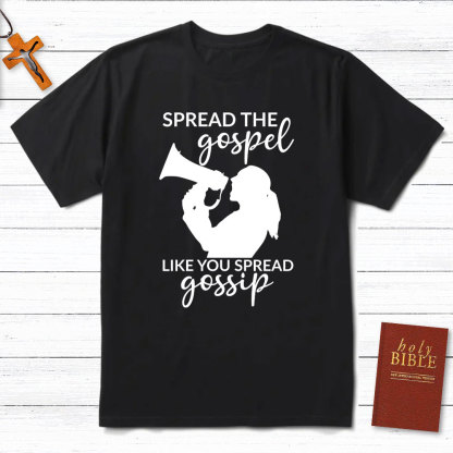 Megaphone Spread Gospel Christian T-Shirt
