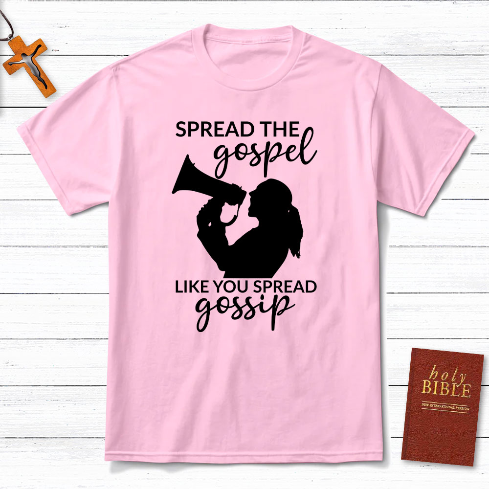 Megaphone Spread Gospel Christian T-Shirt