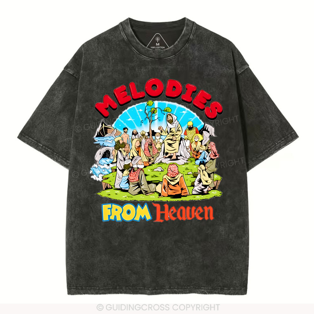 Melodies Christian Washed T-Shirt