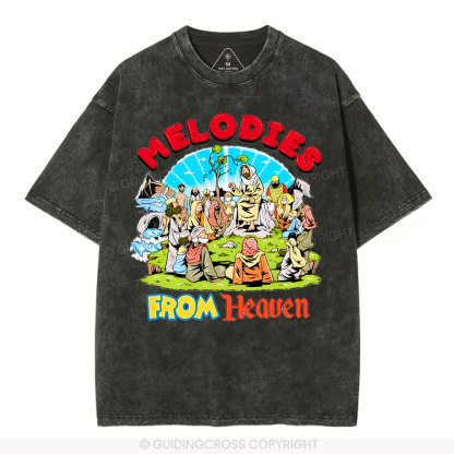 Melodies Christian Washed T-Shirt