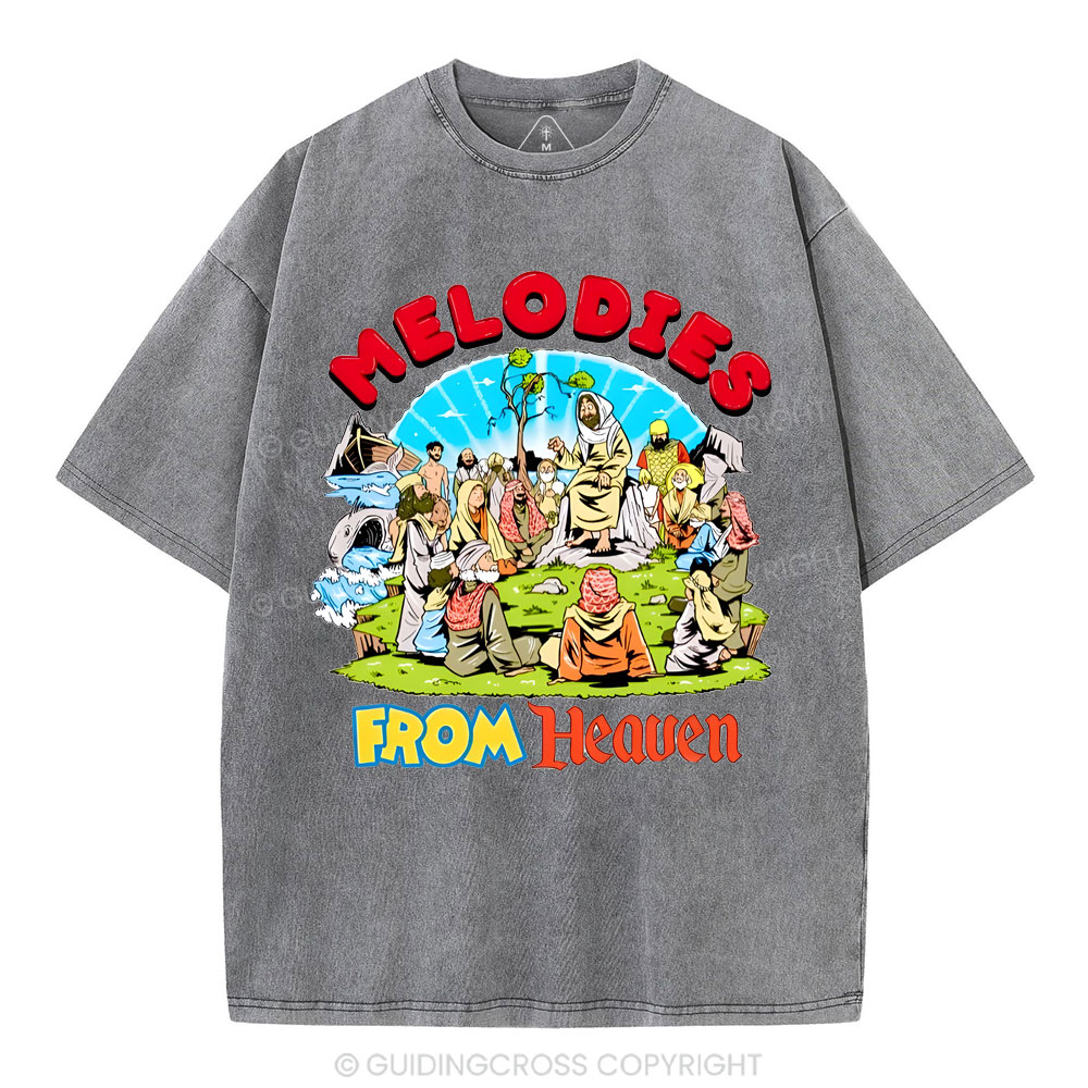 Melodies Christian Washed T-Shirt