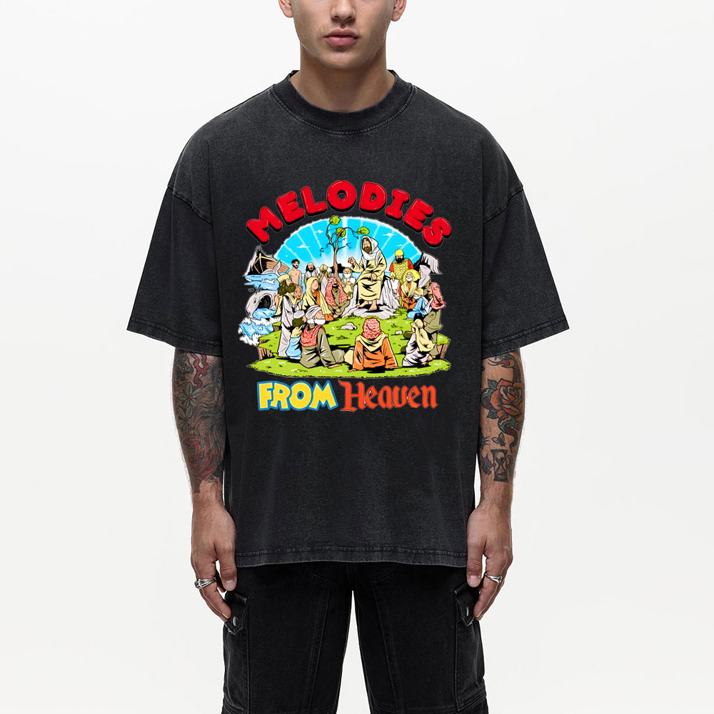 Melodies Christian Washed T-Shirt