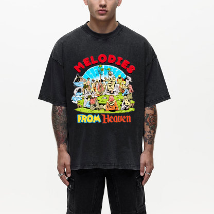 Melodies Christian Washed T-Shirt