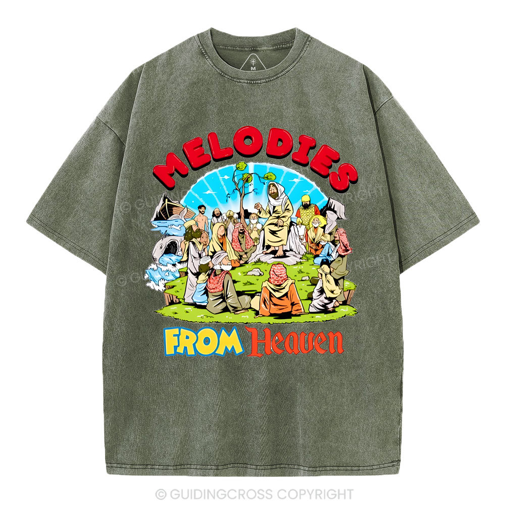 Melodies Christian Washed T-Shirt