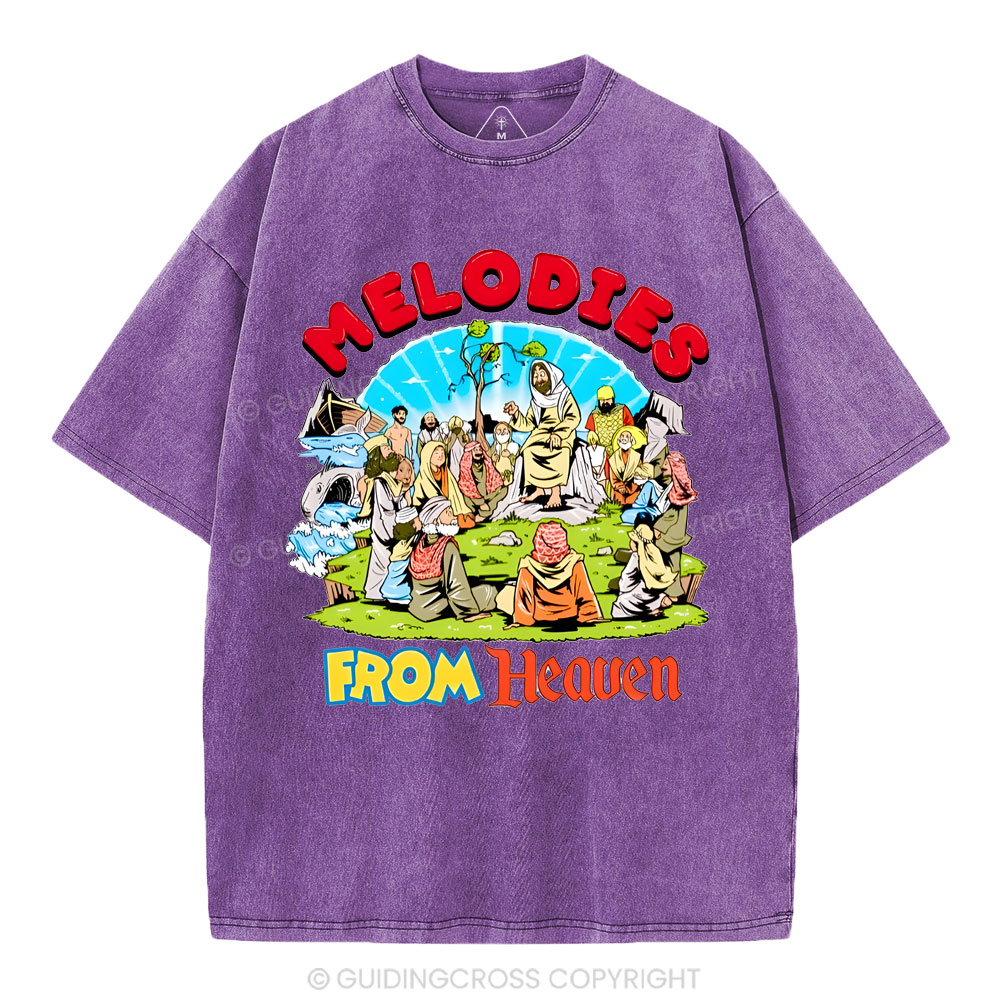 Melodies Christian Washed T-Shirt
