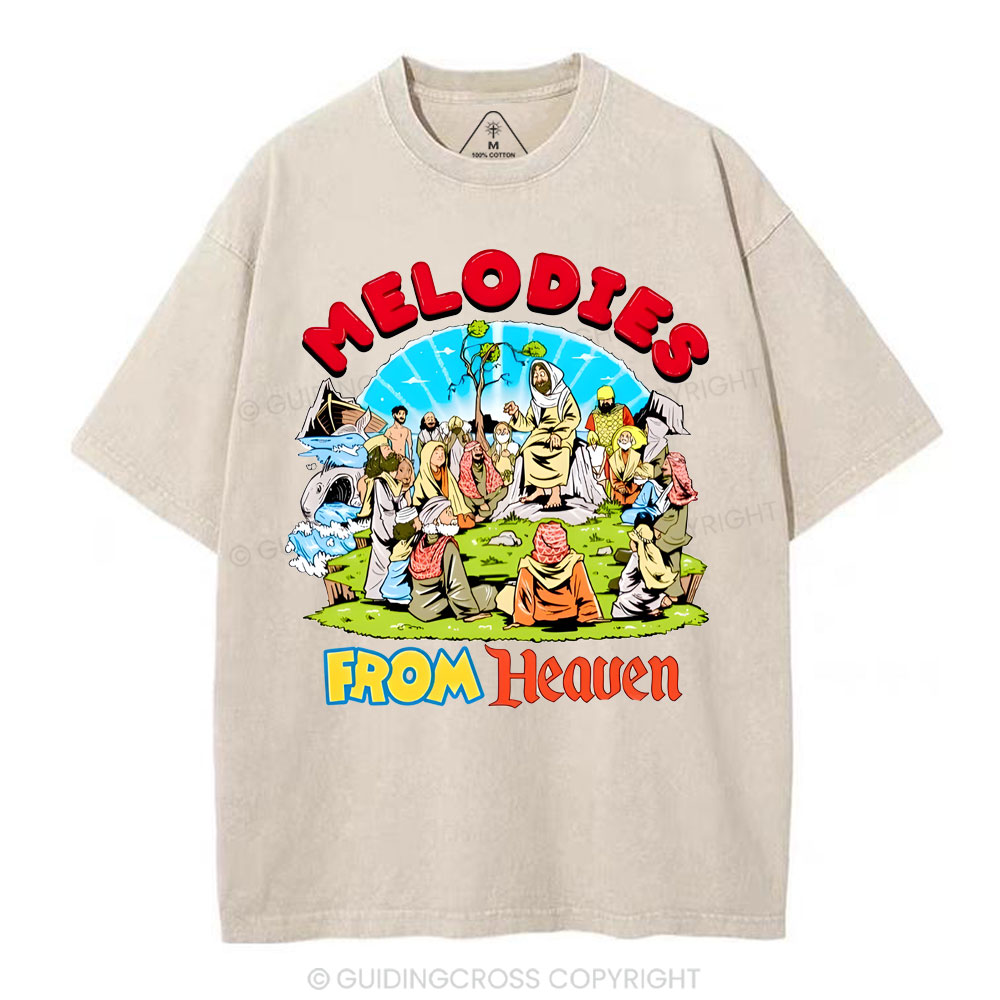 Melodies Christian Washed T-Shirt