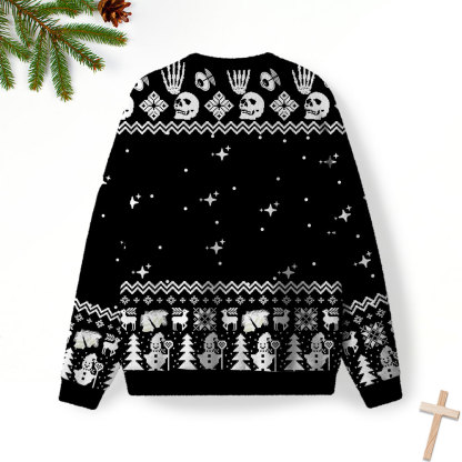 Merry And Blessed Christian Lightweight Sweater