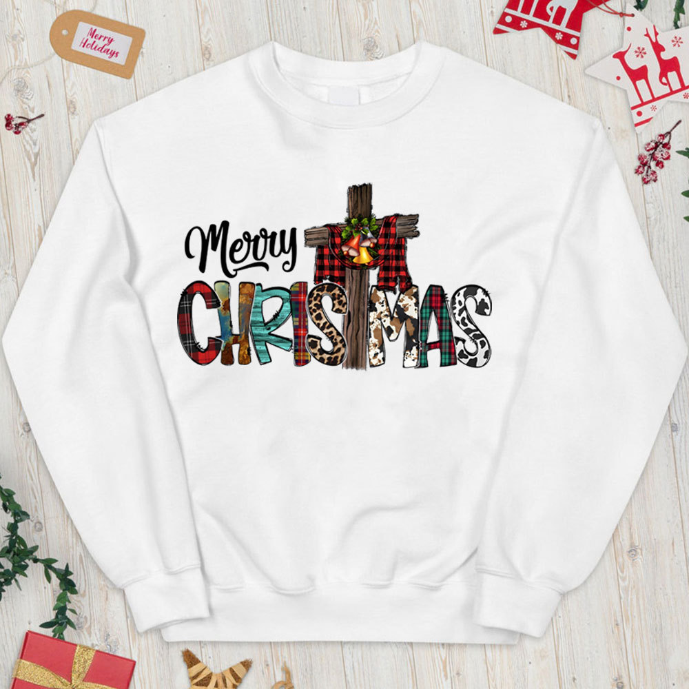 Merry Christ Mas Christian Christmas Sweatshirt