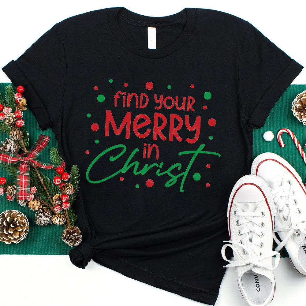 Merry Christmas Christian T-Shirt