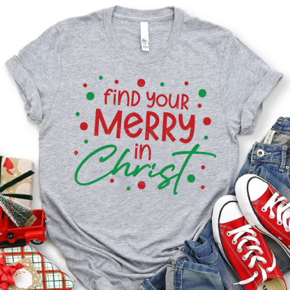 Merry Christmas Christian T-Shirt