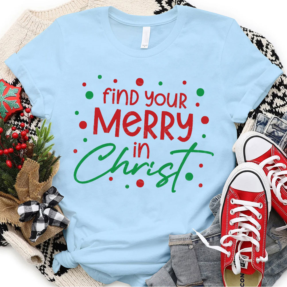 Merry Christmas Christian T-Shirt