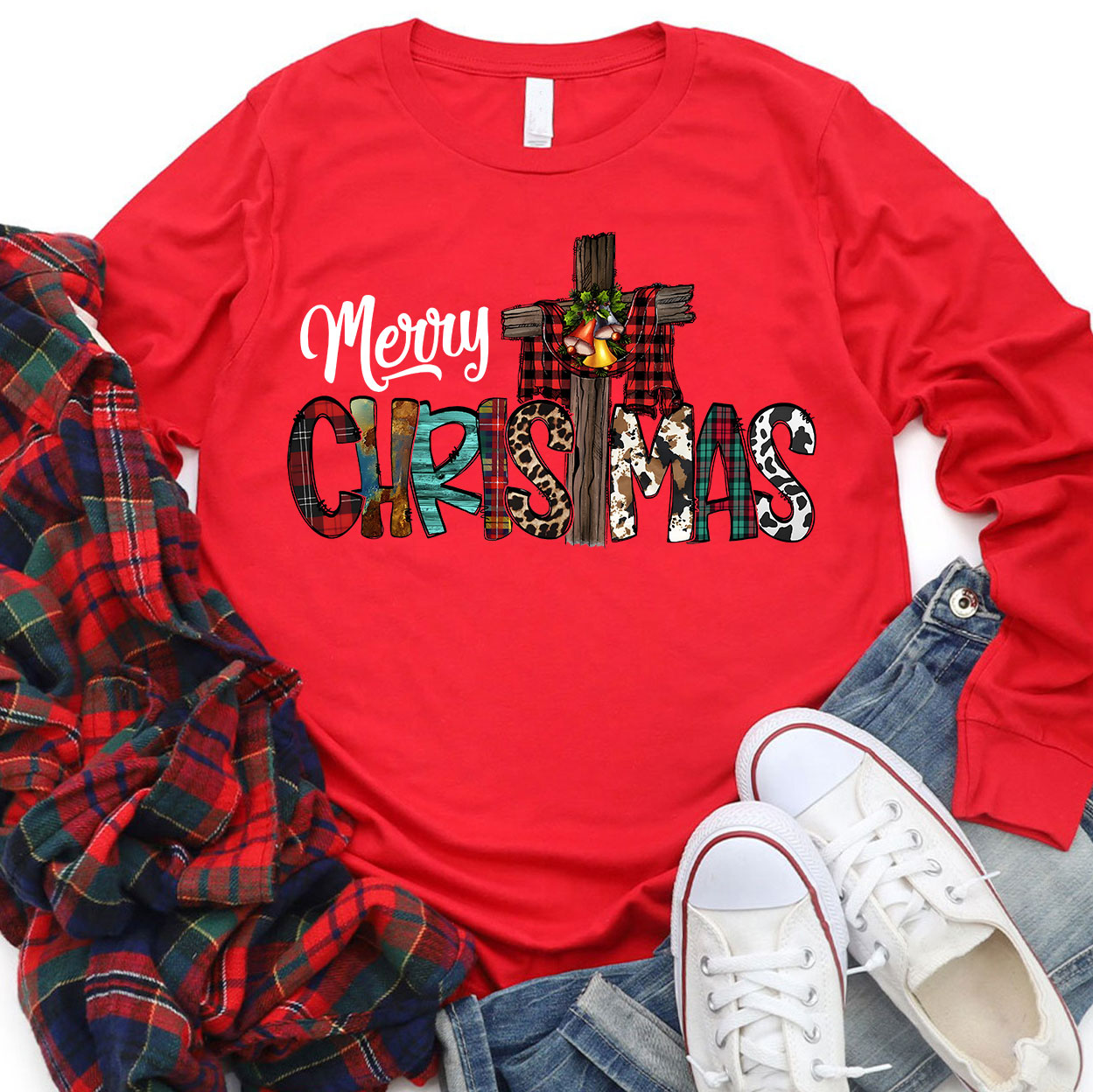 Merry Christmas  Christian Long Sleeve T-Shirt