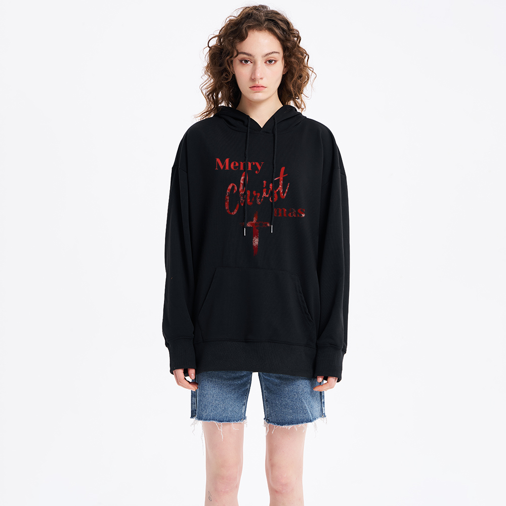Merry Christmas Classic Christian Hoodie